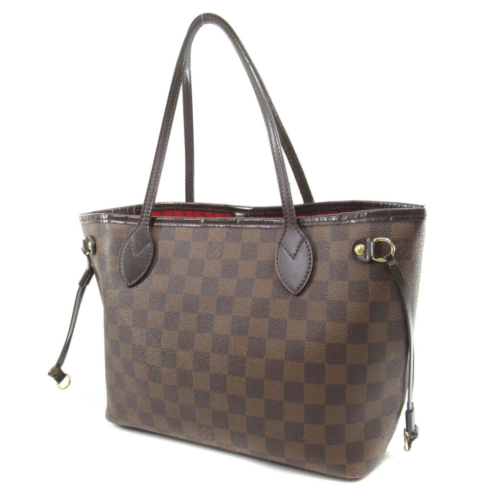 Louis Vuitton Neverfull Tote Bag Damier Canvas Brown - Picture 2 of 9